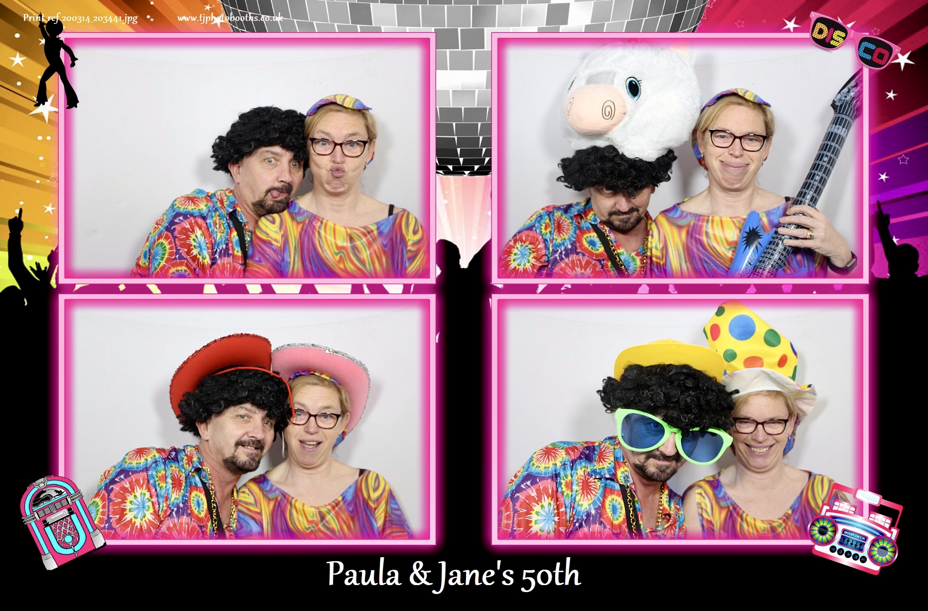 Paula & Jane's 50th | View more photos from the event at gallery.tjphotobooths.co.uk/u/TJPhotobooths/Paula-Janes-50th